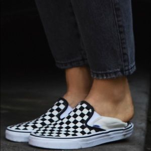 Checkered board vans